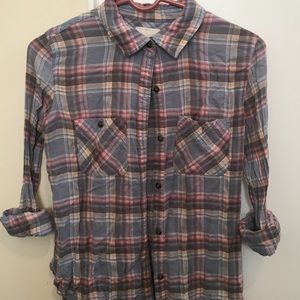 Junior plaid shirt